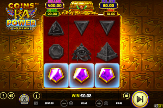 Coins of Ra Power - Hold & Win Theme Coins of Ra Power - Hold & Win Theme
